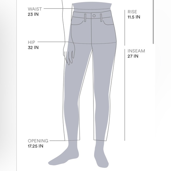 NWT FRAME DENIM LE JANE HI-RISE STRAIGHT FIT SIZE 30 IN BLANC - Picture 13 of 14